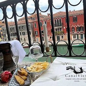 Canal View Quarto em Acomodações Particulares Veneza